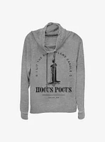 Disney Hocus Pocus Candle Stamp Cowlneck Long-Sleeve Girls Top