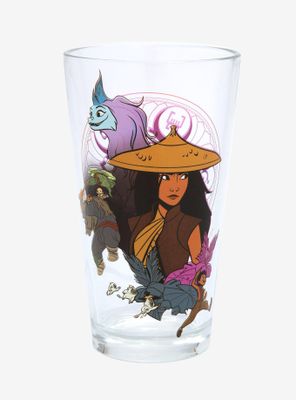 Disney Raya and the Last Dragon Characters Pint Glass