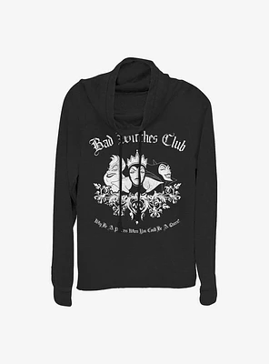 Disney Villains Bad Witch Club Cowlneck Long-Sleeve Girls Top