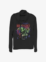 Disney The Nightmare Before Christmas Oogie Boogie Dice Cowlneck Long-Sleeve Girls Top