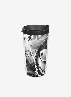 The Nightmare Before Christmas Torn Collage 16oz Classic Tumbler With Lid