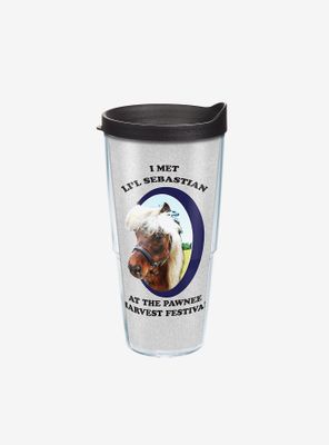 Parks and Recreation Lil Sebastian 24oz Classic Tumbler With Lid