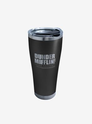 The Office Dunder Mifflin Etched 30oz Stainless Steel Tumbler With Lid