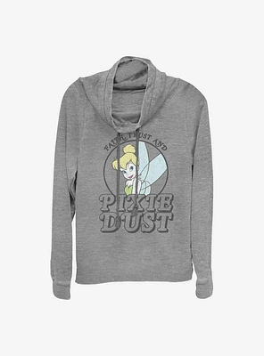 Disney Tinker Bell Get That Pixie Dust Cowlneck Long-Sleeve Girls Top