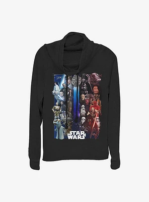 Star Wars Divided Forces Cowlneck Long-Sleeve Girls Top