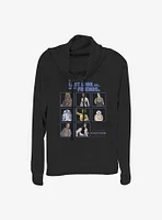 Star Wars: Episode IX The Rise Of Skywalker Boxed Friends Cowlneck Long-Sleeve Girls Top