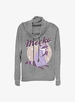 Disney Pocahontas Pastel Meeko Cowlneck Long-Sleeve Girls Top