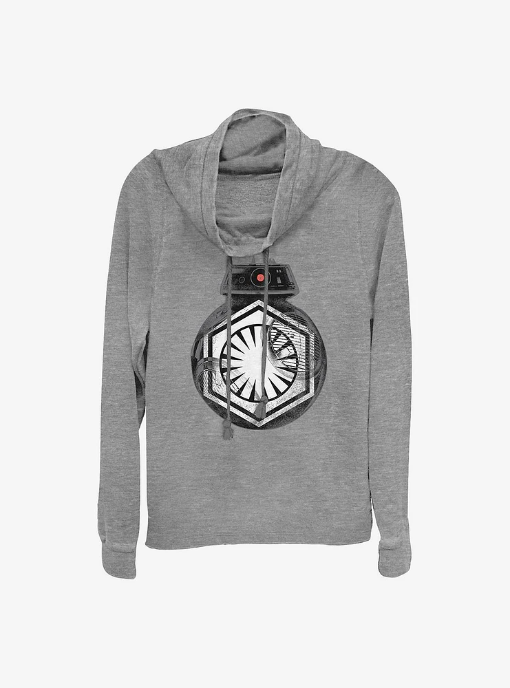 Star Wars: Episode VIII The Last Jedi Empire On BB9 Cowlneck Long-Sleeve Girls Top