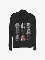 Star Wars: The Clone Wars Helmets Cowlneck Long-Sleeve Girls Top