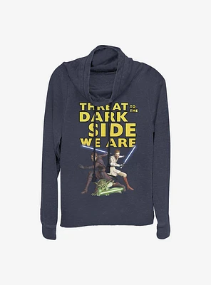 Star Wars: The Clone Wars Threat We Are Cowlneck Long-Sleeve Girls Top