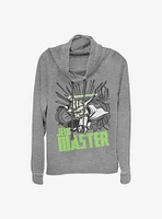 Star Wars: The Clone Wars Yoda Master Cowlneck Long-Sleeve Girls Top