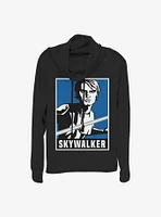 Star Wars: The Clone Wars Skywalker Poster Cowlneck Long-Sleeve Girls Top