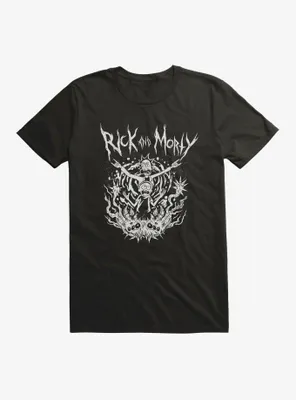 Rick And Morty Metal Maelstrom T-Shirt