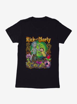 Rick And Morty Noveau Womens T-Shirt