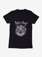 Rick And Morty Metal Maelstrom Womens T-Shirt