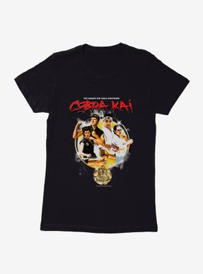 Cobra Kai The Saga Continues Womens T-Shirt