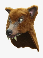 Brown Wolf Helmet Mask