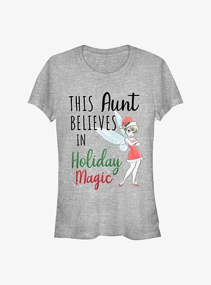 Disney Tinker Bell Holiday Magic Aunt Girls T-Shirt