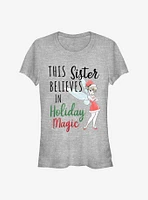 Disney Tinker Bell Holiday Magic Sister Girls T-Shirt