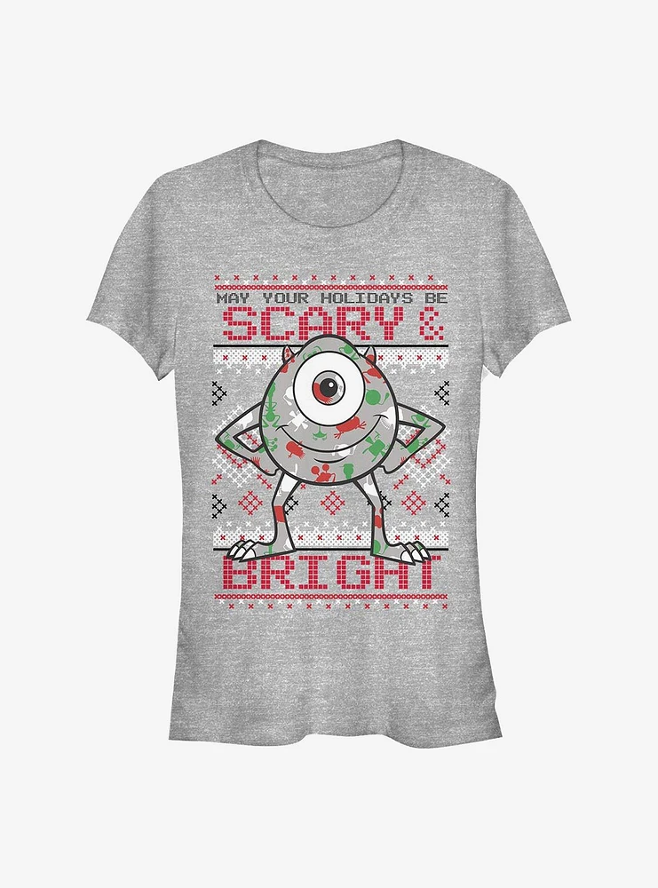 Disney Pixar Monsters University Scary Holiday Girls T-Shirt