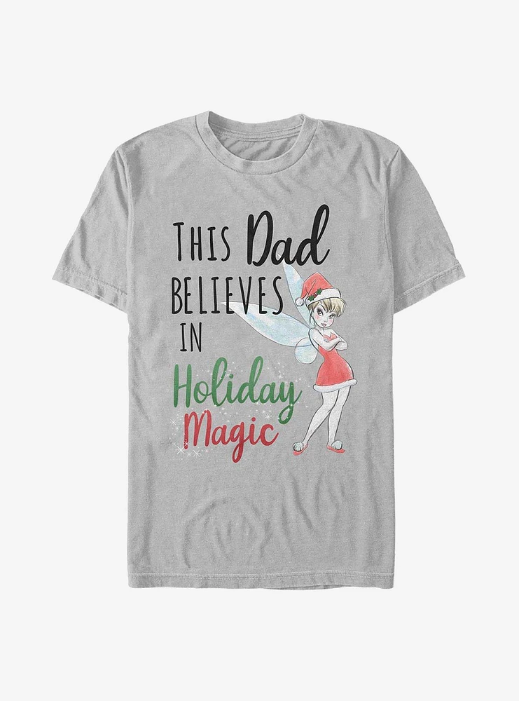 Disney Tinker Bell Holiday Magic Dad T-Shirt