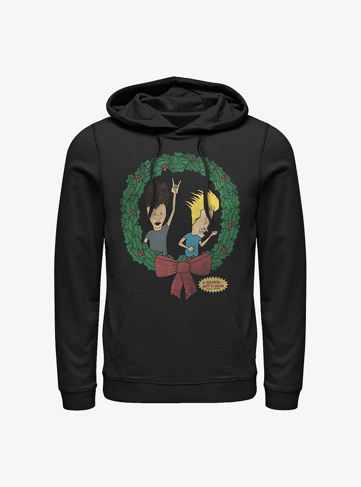 Beavis And Butt-Head Holiday Spirit Hoodie