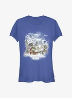 Star Wars Lukes Holiday Story Girls T-Shirt