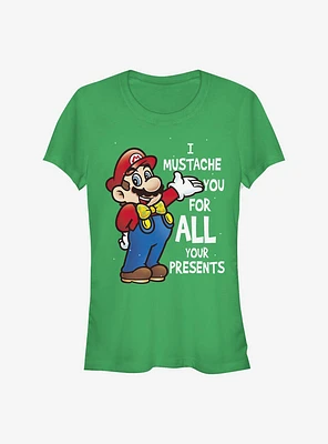 Nintendo Mario All Your Presents Girls T-Shirt