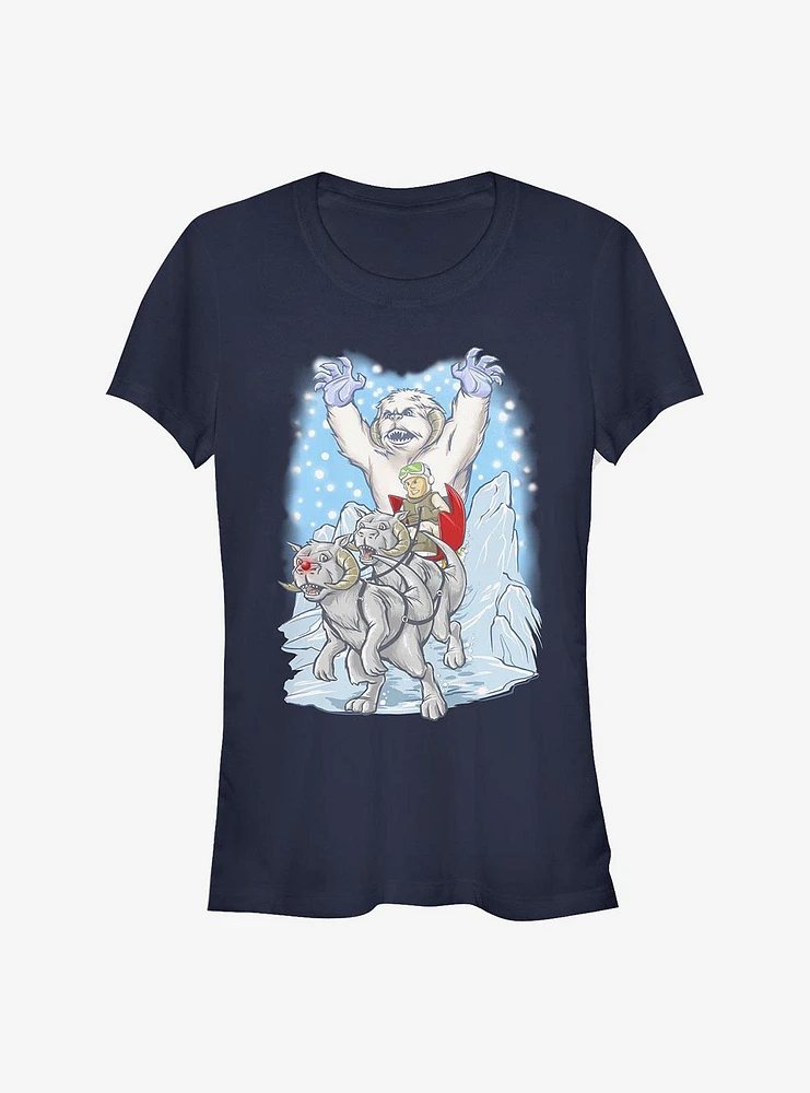 Star Wars Holiday Luke Girls T-Shirt