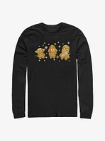 Star Wars Three Gingerbread Cookies Long-Sleeve T-Shirt