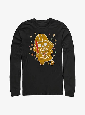 Star Wars Vader Gingerbread Cookies Snap Long-Sleeve T-Shirt