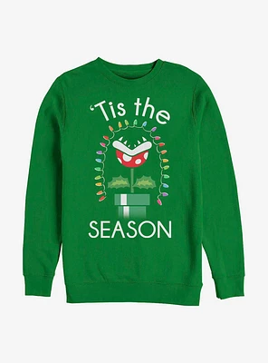 Nintendo Mario 'Tis The Season Crew Sweatshirt