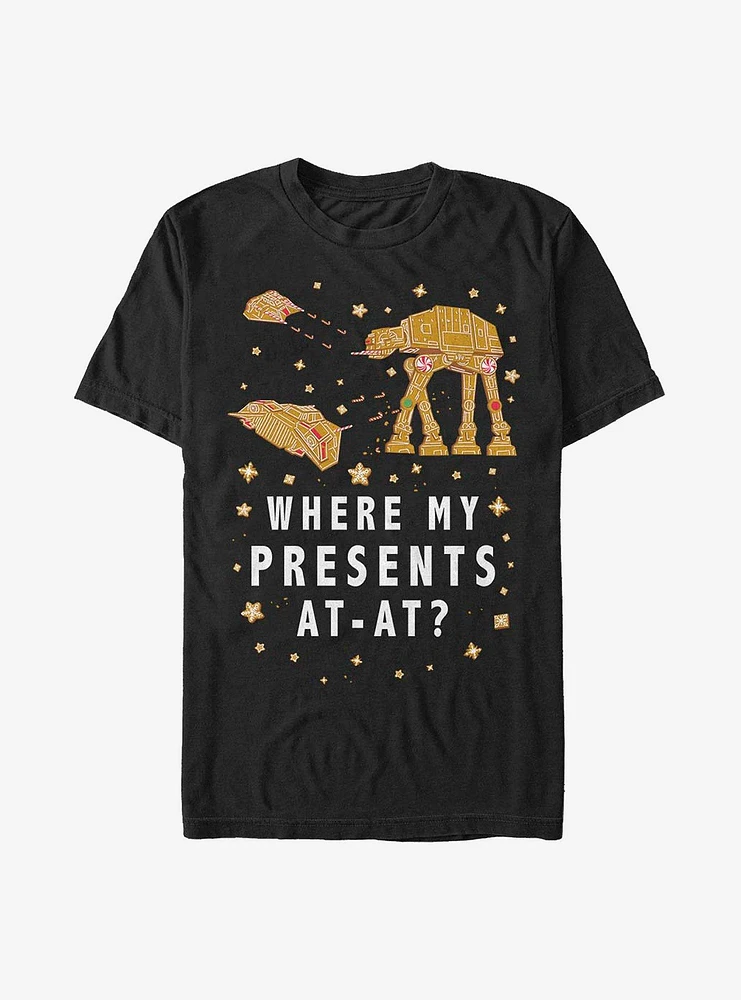 Star Wars Gingerbread Cookies At-At T-Shirt