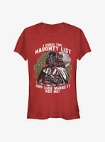 Star Wars Naughty Vader Girls T-Shirt