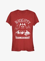 Star Wars Naughty Until Nice Girls T-Shirt