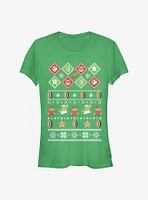 Nintendo The Legend Of Zelda Holiday Girls T-Shirt