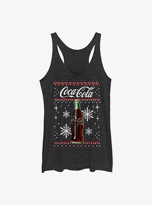 Coke Bottle Snowflakes Girls Tank