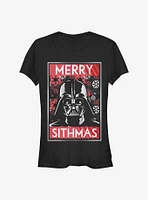 Star Wars Sithmas Vader Girls T-Shirt