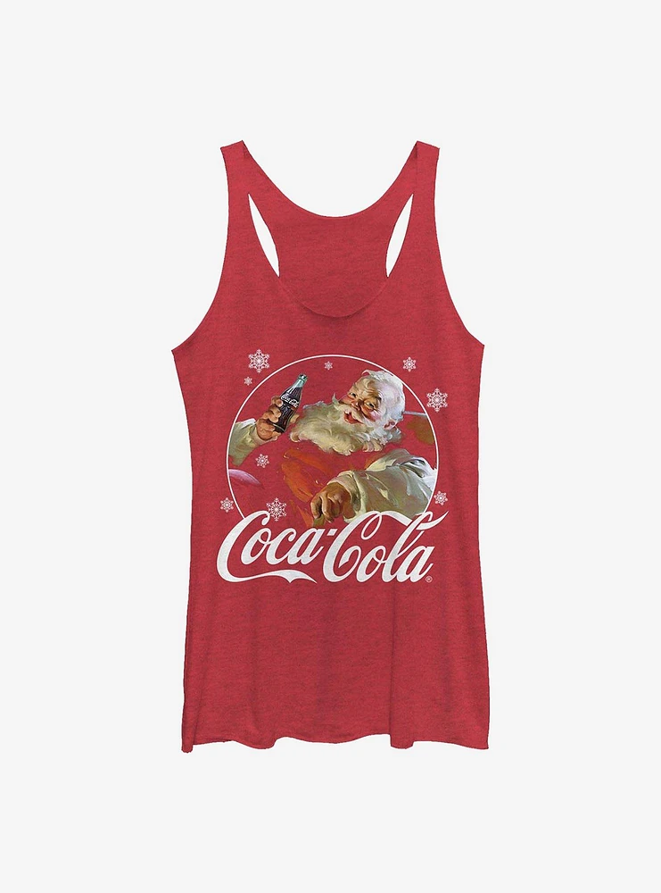 Coke Coca-Cola Santa Girls Tank