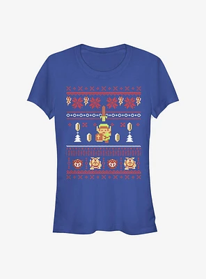 Nintendo The Legend Of Zelda Very Holiday Girls T-Shirt