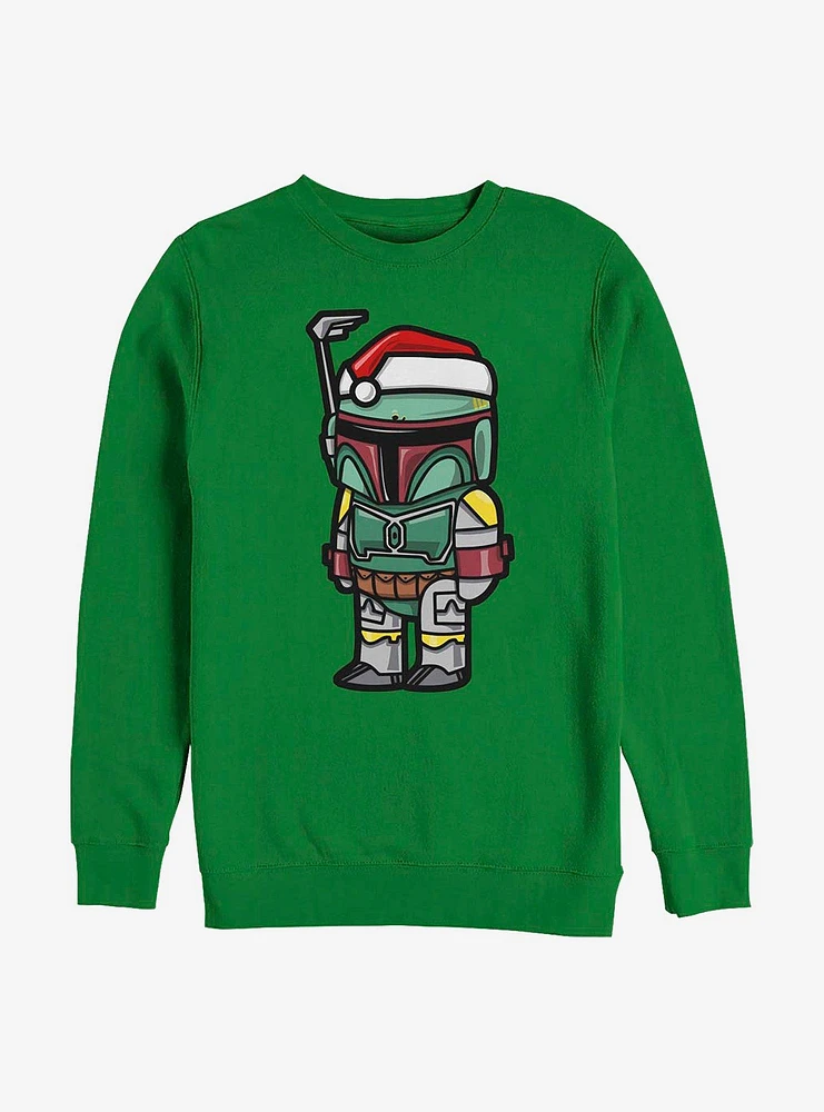 Star Wars Boba Santa Crew Sweatshirt