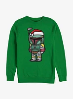 Star Wars Boba Santa Crew Sweatshirt