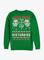 Star Wars Disturbing Holiday Crew Sweatshirt