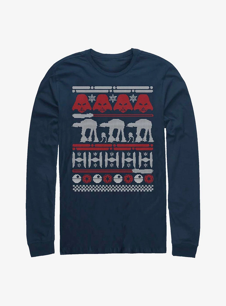 Star Wars Ugly Holiday Long-Sleeve T-Shirt