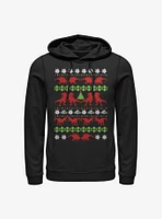 Jurassic Park Ugly Holiday Hoodie