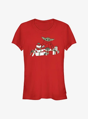 Star Wars The Mandalorian Child And Gifts Girls T-Shirt