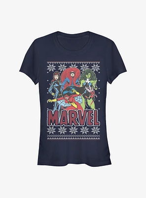 Marvel Avengers Heroines Girls T-Shirt