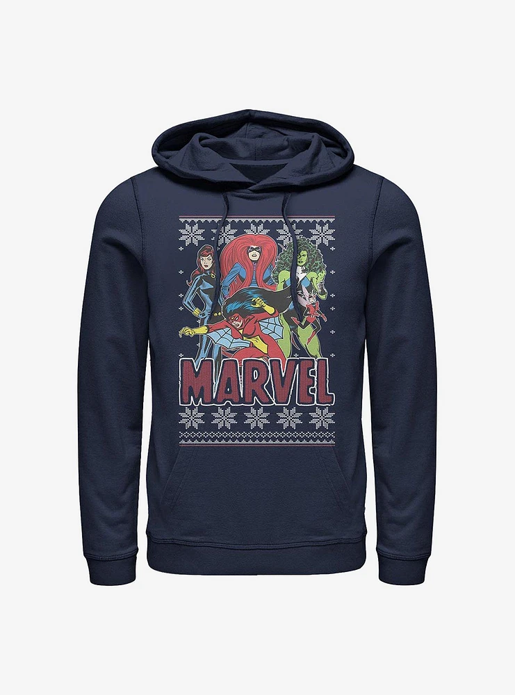 Marvel Avengers Heroines Hoodie