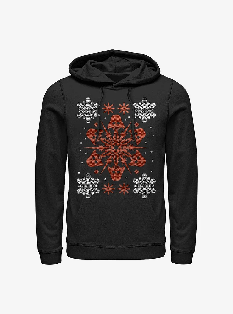 Star Wars Vader Holiday Snow-Flake Hoodie