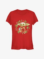 Star Wars The Mandalorian Child Harking Herald Girls T-Shirt